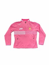 O'Neills Clare Ladies/Girls Nepal Half Zip Pink White Size 10 O'Neills Clare Ladies/Girls Nepal Half Zip Pink White Size 10