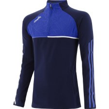 O'Neills Synergy Squad Half Zip Top Marine Royal  White Size Large