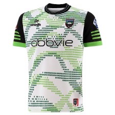 O'Neills Sligo GAA Training Jersey White Lime Age 11-12