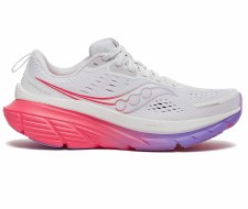 Saucony Guide 18 Womens Running Shoes White Crocus Size 6