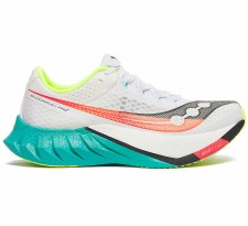 Saucony Endorphin Pro 4 Men's Running Shoes White Mutant Size 12