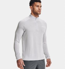 Under Armour Tech 2.0 1/2 Zip Men's Light Grey Size Large