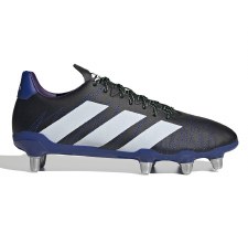 Adidas Kakari Soft Ground Rugby Boots (Black Black White) Size 6 Adidas Kakari Soft Ground Rugby Boots (Black Black White) Size 6
