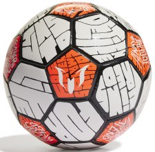 Adidas Messi Club Football (White Black Solar Red) Size 5 Adidas Messi Club Football (White Black Solar Red) Size 5