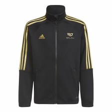 Adidas Mo Salah 3 Stripes Tracktop (Black Gold) Age 9-10