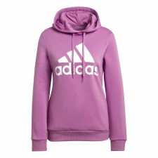 Adidas Essential Logo Women's Fleece Hoodie (Semi Pulse Lilac) Size XS