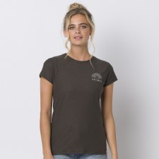Animal Sportz Graphic Tee Ladies (Raven Dark Grey) 10