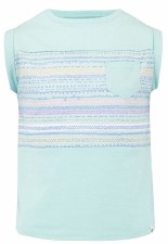 Animal Angella Delux Girls Tee (Mint Multi Stripes) Age 9-10 Animal Angella Delux Girls Tee (Mint Multi Stripes) Age 9-10
