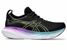 Asics Gel-Nimbus™ 25 Women's Running Shoes Black Glo Yellow Size 5.5 Asics Gel-Nimbus™ 25 Women's Running Shoes Black Glo Yellow Size 5.5