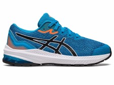 Asics GT-1000™ 11 GS Kid's Running Shoes (Island Blue Black) Size 6 Asics GT-1000™ 11 GS Kid's Running Shoes (Island Blue Black) Size 6