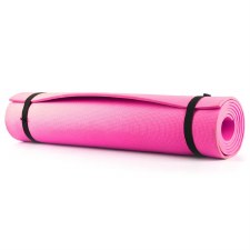 Better Sports Yoga Mat Pink 6mm With Carry Strap