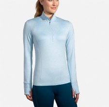Brooks Dash 1/2 Zip (Sky Blue) Large Brooks Dash 1/2 Zip (Sky Blue) Large