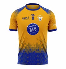 Gaelic Armour Clare Ladies Home Jersey (Royal Amber) Age 7-8 Gaelic Armour Clare Ladies Home Jersey (Royal Amber) Age 7-8