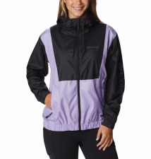 Columbia Lily Basin Colorblock Jacket (Black Frosted Purple) Size Small