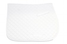 Equisential Cotton Saddlecloth (White) Full