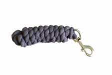 Equisential Cotton Lead Rope (Black) 6ft Equisential Cotton Lead Rope (Black) 6ft
