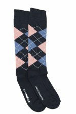 Equisential Original Socks (Navy Pink Blue) Uk 3.5 - 7