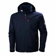 Helly Hansen Crew Hooded Midlayer Jacket (Navy) Size Small Helly Hansen Crew Hooded Midlayer Jacket (Navy) Size Small