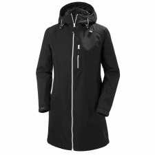 Helly Hansen Women's Long Belfast Jacket (Black) Large Helly Hansen Women's Long Belfast Jacket (Black) Large