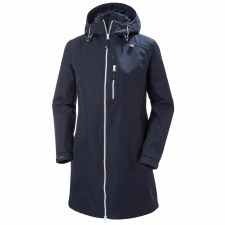 Helly Hansen Women's Long Belfast Jacket (Navy) Small Helly Hansen Women's Long Belfast Jacket (Navy) Small