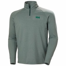 Helly Hansen Men's Verglas 1/2 Zip Top (Green Marl) Size Large