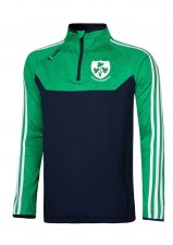 O'Neills Kilrush Shamrocks Kasey Half Zip (Navy Melange Green White) 5-6