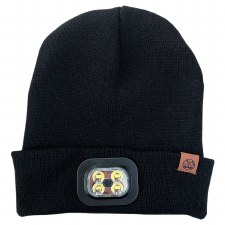 Six Peaks LED Lighted Beanie Hat Black