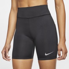 Nike Womens Fast 7" Short (Black) Large