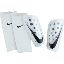 Nike Mercurial Lite Shinguards (White Black) XL