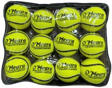 O'Meara Championship Sliotar Size 4 Value Pack 12 (Yellow)