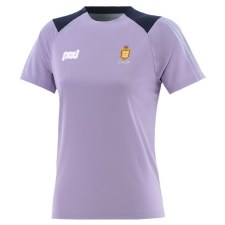 O'Neills Clare GAA Dynamo Tee-Shirt Purple Navy Mint Age 9-10