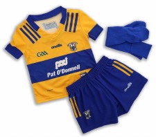 O'Neills Clare GAA Home Mini Kit 2023 (Amber Royal) Age 0-6