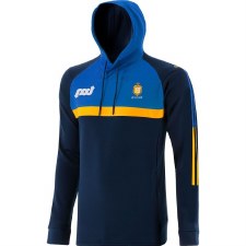 O'Neills Clare Peak Technical Fleece Overhead Hoodie (Navy  Royal  Amber) Age 5-6