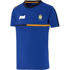 O'Neills Clare GAA Synergy Tee Royal Navy Amber Size 2XL