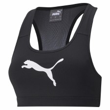 Under Armour Women's Bra Mid Padless (Black White) Size Small