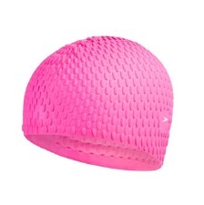 Speedo Bubble Swim Cap Pink