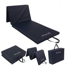 Sure Shot Fitness Quad Fold Gymnastics Mat Navy 40mm