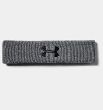 Under Armour Performance Headband Graphite Adults