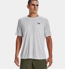 Under Armour Tiger Tech 2.0 Short Sleeve Tee Halo Grey Black Size XS