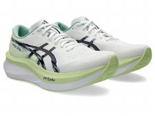 Additional picture of Asics Magic Speed 4 Men's Running Shoes White Blue Expanse Size 9