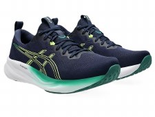 Additional picture of Asics Gel Pulse 16 Men's Running Shoes Midnight Lucid Yellow Size 11