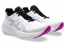 Additional picture of Asics Gel-Nimbus™ 26 Women's Running Shoes White Soothing Sea Size 6