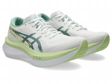 Additional picture of Asics Magic Speed 4 Women's Running Shoes White Celadon Size 5