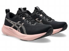 Additional picture of Asics Gel Pulse 16 Women's Running Shoes Black Pink Size 6.5