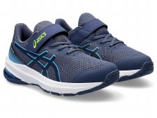 Additional picture of Asics GT-1000 12 PS Kids Velcro Running Shoes Thunder Blue French Blue Size 10