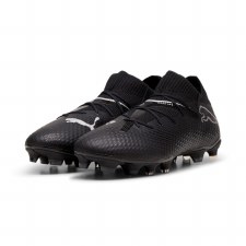 Additional picture of Puma Future 7 Match Pro Firm Ground Football Boots Puma Black Silver Size 6.5