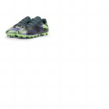 Additional picture of Puma Future 7 Play Firm Ground Junior Football Boots Grey Skies Elektro Purple Size 10