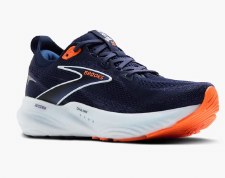 Additional picture of Brooks Glycerin 22 Men's Running ShoesPeacoat Blue Ribbon Orange Size 10
