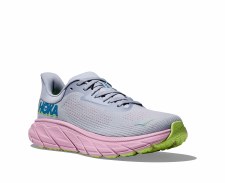 Additional picture of Hoka Arahi 7 Women's Running Shoes Gull Pink Twilight Size 5