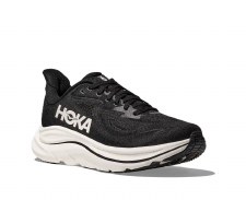 Additional picture of Hoka Clifton 10 Women's Running Shoes Black White Size 4.5